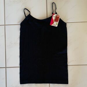 NWT black seamless cami tank top
